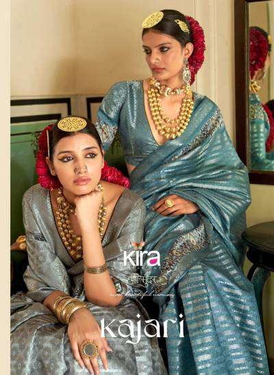 KIRA KAJARI 4101 TO 4107 DESIGNER SAREE WHOLESALER IN INDIA